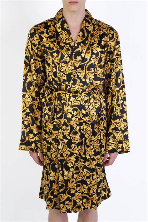 versace men's nightwear|Versace gown men's.